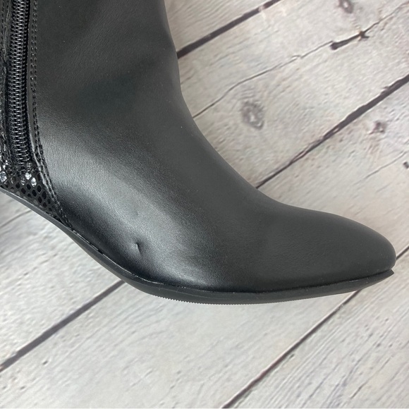KAREN SCOTT Black Isabell Dress Boots - Picture 15 of 15